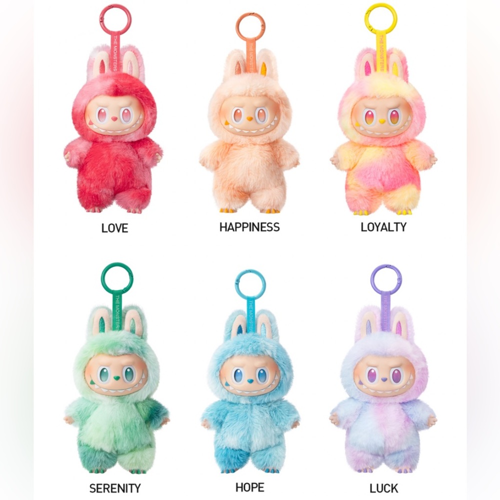 Pop Mart Labubu The Monsters Big Into Energy Series Loyalty, Luck, and Happiness